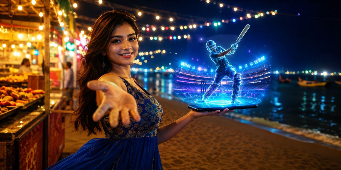 সেন্ট মার্টিনের সমুদ্র সৈকতে মোবাইলে গেমিং উপভোগ